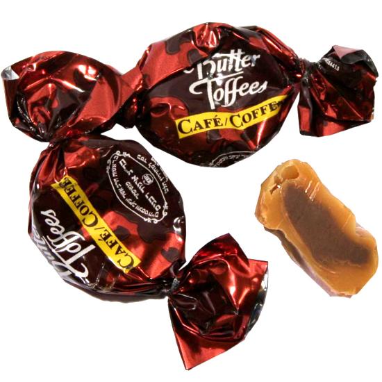 Arcor Chocolate Butter Toffee Chewy Candy: 1LB Bag