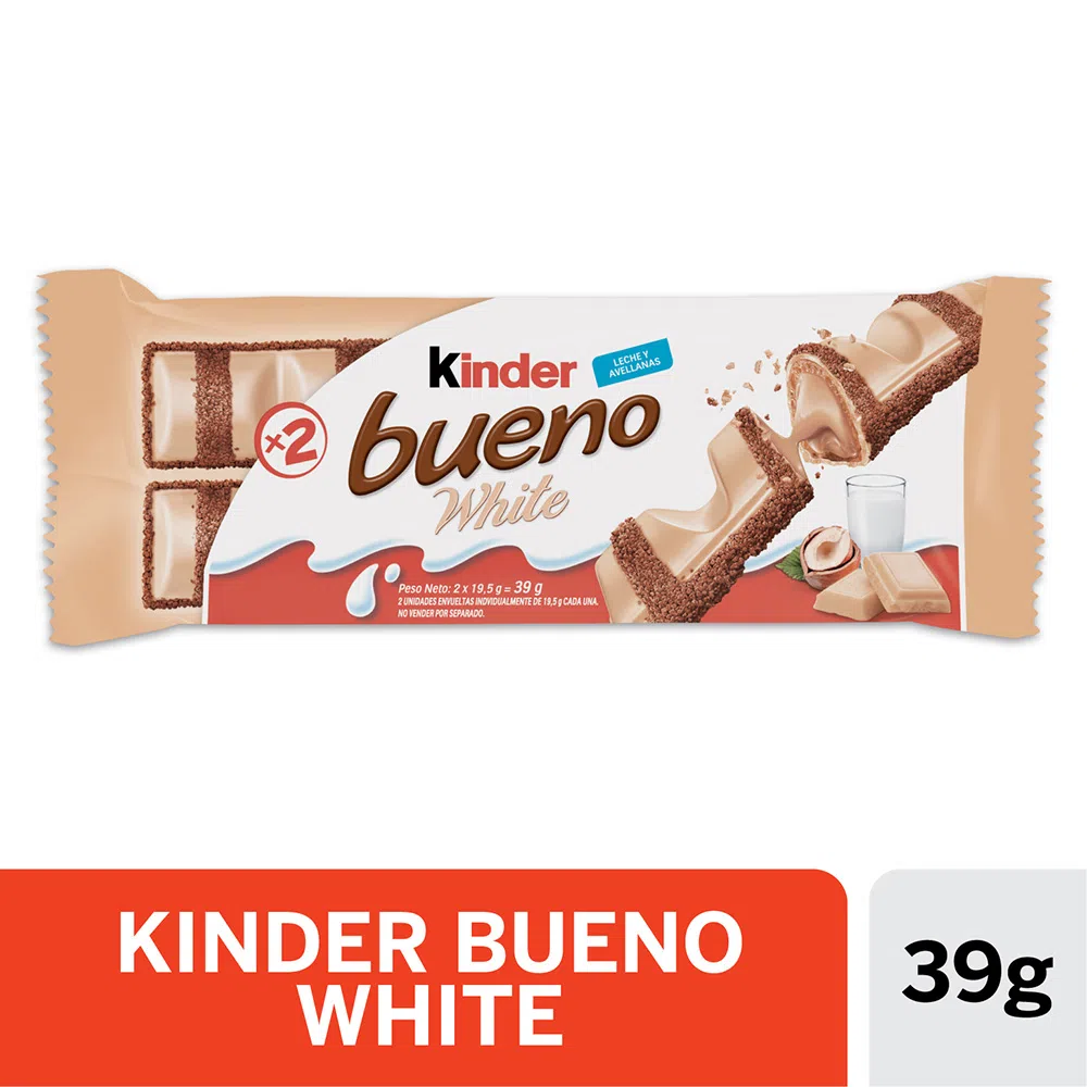 Kinder Bueno White T2 39g